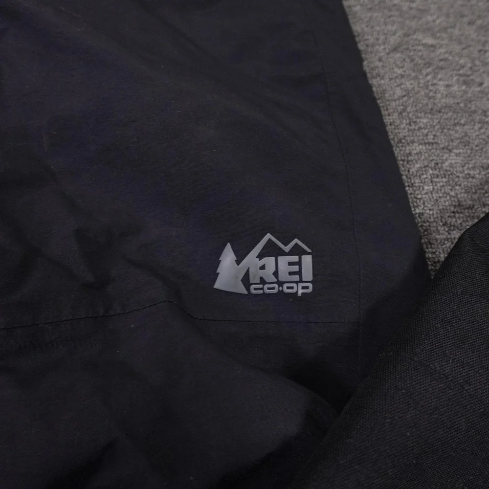 REI Co-op Peak 2L Bib Snow Pants Mens Medium 32x29 Black Waterproof Ski